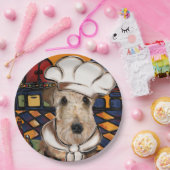 Airedale Terrier Papieren Bordje (Feest)