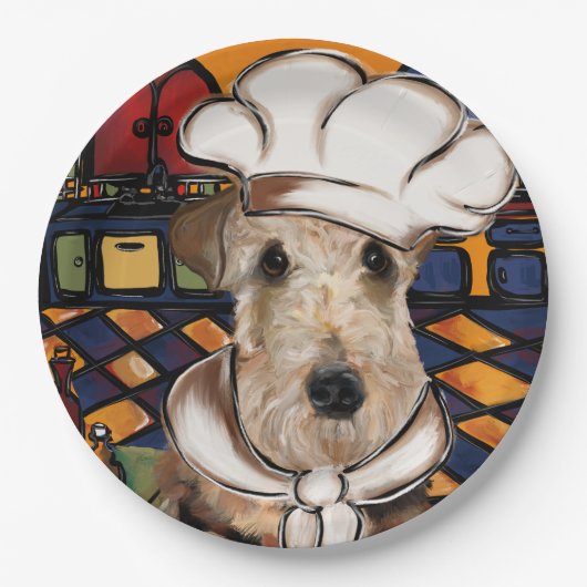 Airedale Terrier Papieren Bordje (Voorkant)