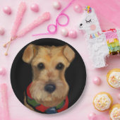 Airedale Terrier   Papieren Bordje (Feest)