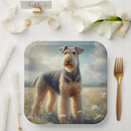 Airedale Terrier Papieren Bordje