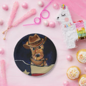 AIREDALE TERRIER PAPIEREN BORDJE (Feest)