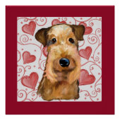 Airedale Terrier Perfect Poster (Voorkant)