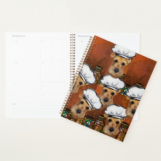 Airedale Terrier Planner (Display)