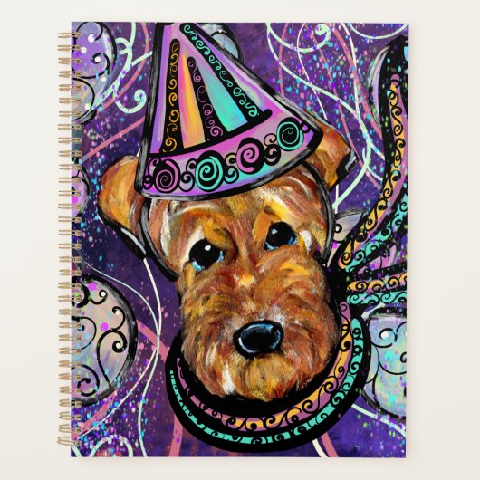 AIREDALE TERRIER PLANNER (Voorkant)