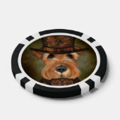 AIREDALE TERRIER POKER CHIPS (Enkel)