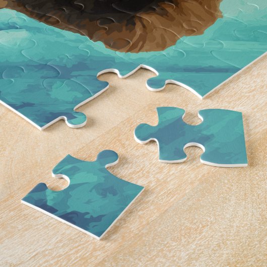 Airedale Terrier Portrait Legpuzzel (Zijkant)