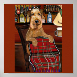 Airedale Terrier Poster