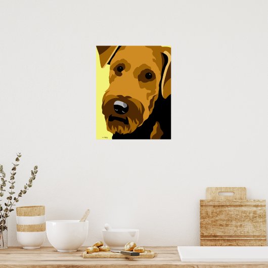 Airedale Terrier Posters (Keuken)