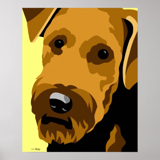Airedale Terrier Posters (Voorkant)