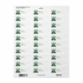 Airedale Terrier Pot of Gold Labels (Full Sheet)