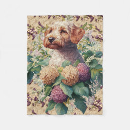 Airedale Terrier Pup Fleece Deken