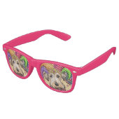 Airedale Terrier Retro Zonnebril (Gekanteld)