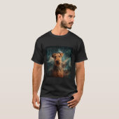 Airedale Terrier Ruimte T-shirt (Voorkant volledig)