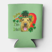 Airedale Terrier Saint Patricks Day Blikjeskoeler (Voorkant)