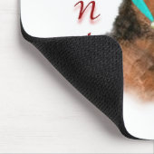 Airedale Terrier Santa Paws Muismat (Hoek)