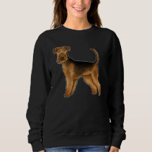 Airedale Terrier Schattige Dog Schattig Cartoon Do