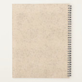 Airedale Terrier Schattigee Cartoon Dog Bingley Te Planner (Achterkant)