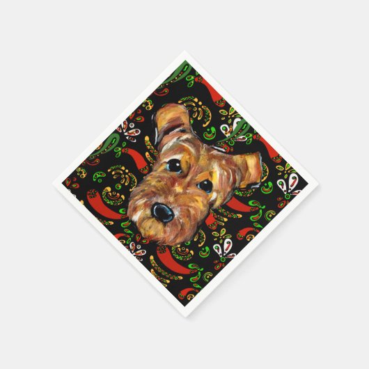 AIREDALE TERRIER SERVET (Hoek)