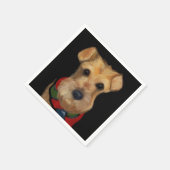 Airedale Terrier   Servet (Hoek)