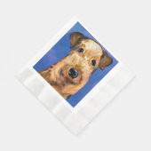 AIREDALE TERRIËR SERVET (Hoek)