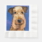 AIREDALE TERRIËR SERVET (Voorkant)