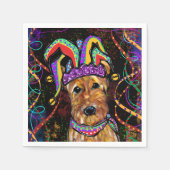 AIREDALE TERRIER SERVET (Voorkant)