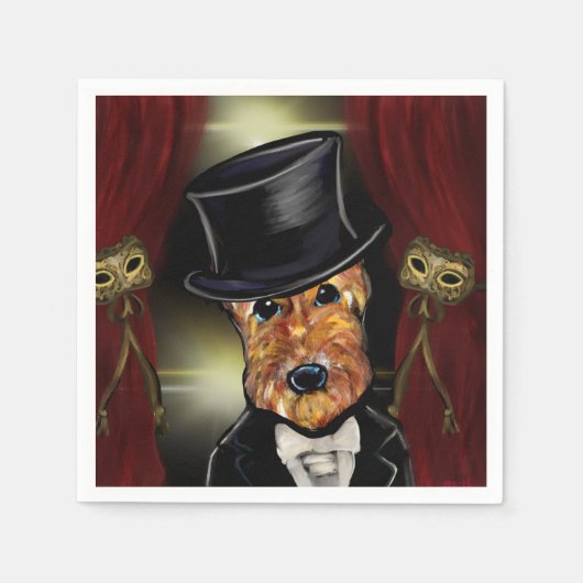 AIREDALE TERRIËR   SERVET (Voorkant)