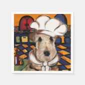 Airedale Terrier Servet (Voorkant)