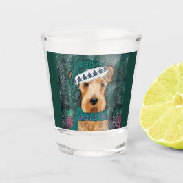 Airedale Terrier Shot Glas