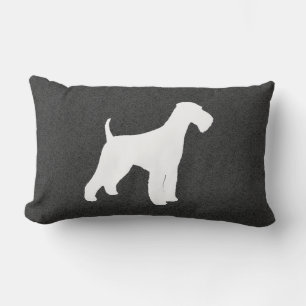 Airedale Terrier Silhouet Kussen
