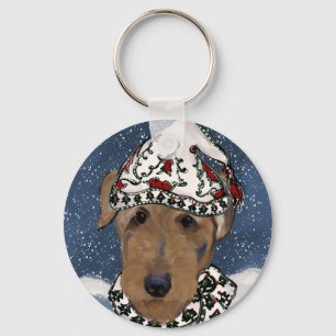 AIREDALE TERRIËR SLEUTELHANGER