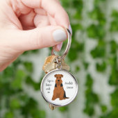 Airedale Terrier Sleutelhanger (Hand)