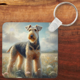 Airedale Terrier Sleutelhanger