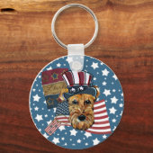 AIREDALE TERRIËR SLEUTELHANGER (Voorkant)