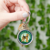 Airedale terriër sleutelhanger (Hand)