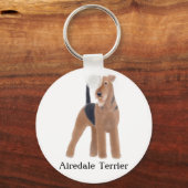 Airedale Terrier Sleutelhanger (Voorkant)