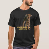 Airedale Terrier "Sneakerdog" T-Shirt (Voorkant)