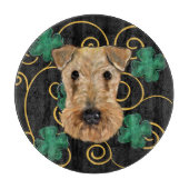 AIREDALE TERRIËR SNIJPLANK (Voorkant)