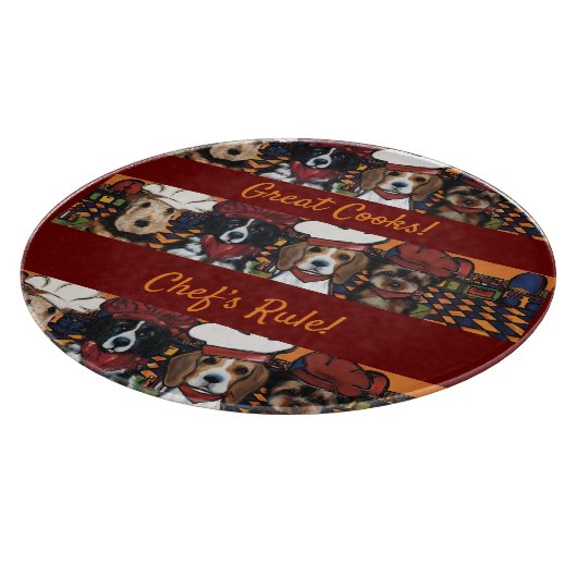 Airedale Terrier Snijplank (Hoek)