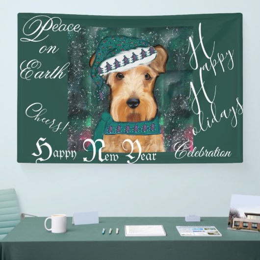 Airedale Terrier Spandoek (Beurs)