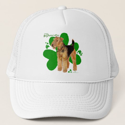 Airedale Terrier St Paddy Trucker Pet (Voorkant)