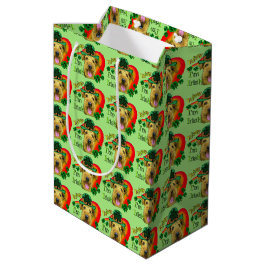 Airedale Terrier St Patricks Day Medium Cadeauzakje
