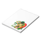 Airedale Terrier St. Patrick's Day Notitieblok (Linkerzijde)