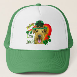 Airedale Terrier St. Patrick's Day Trucker Pet