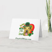 Airedale Terrier St Patricks Kaart (Achterkant)