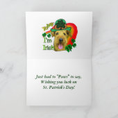 Airedale Terrier St Patricks Kaart (Binnen)