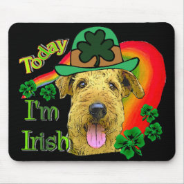 Airedale Terrier St Patricks Muismat