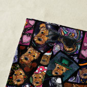 AIREDALE TERRIER STRANDLAKEN (In situ)