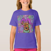 AIREDALE TERRIËR T-SHIRT (Voorkant)