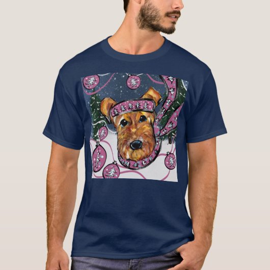AIREDALE TERRIER T-SHIRT (Voorkant)